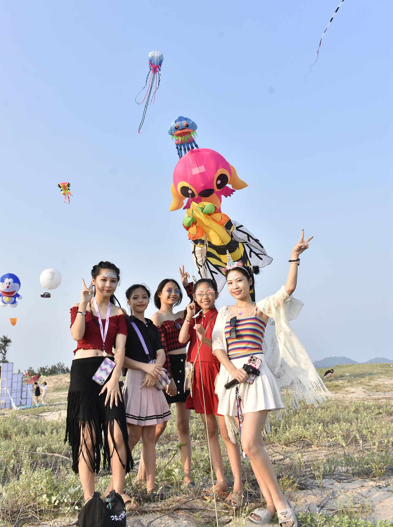 Biểu diễn diều, thả diều là một hoạt động điểm nhấn trong chuỗi sự kiện "Dấu ấn hè 2023"