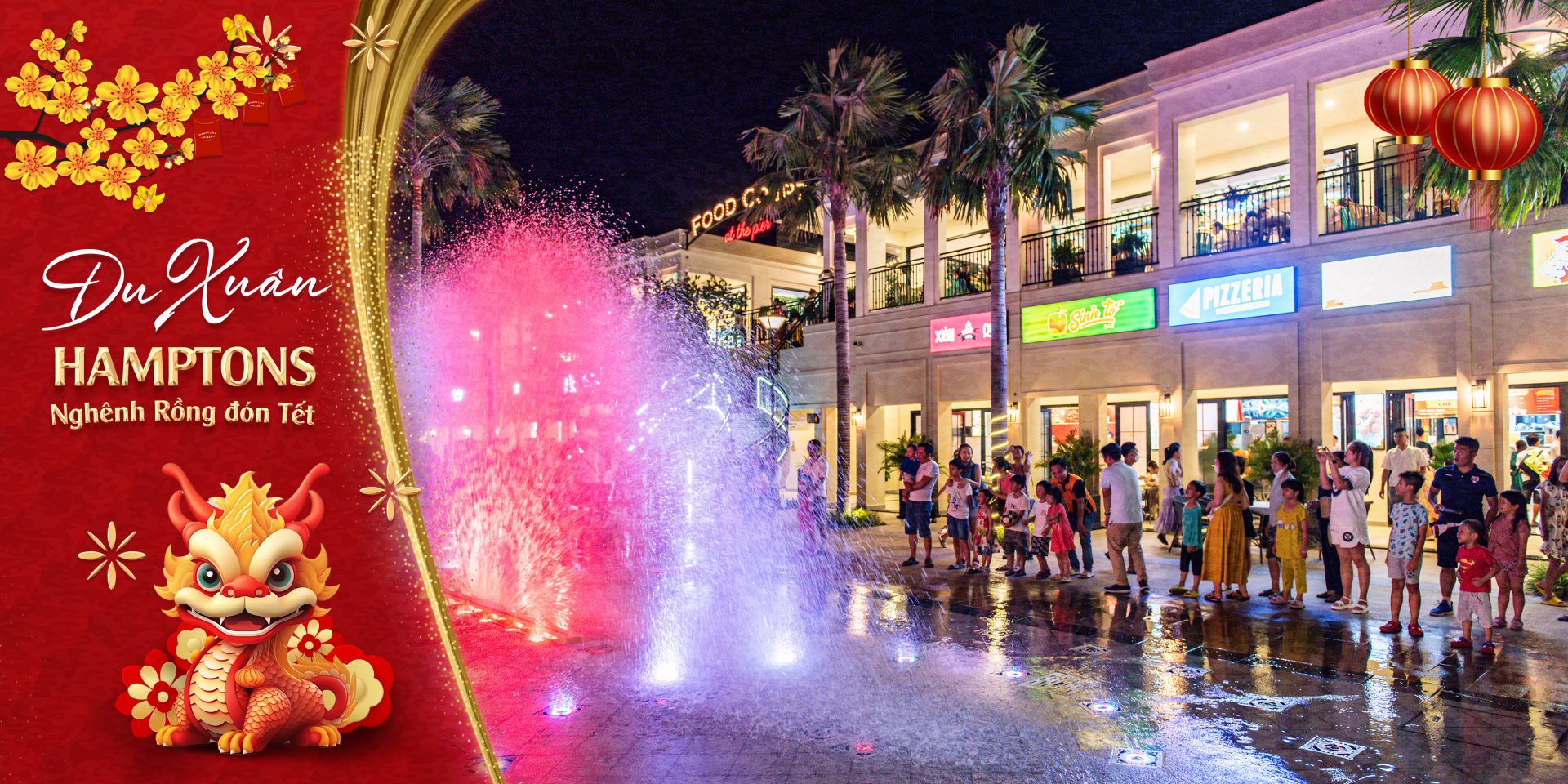 DU XUAN HAMPTONS, NGHENG RONG DON TET
